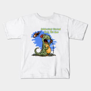 Dino Celebrations Kids T-Shirt